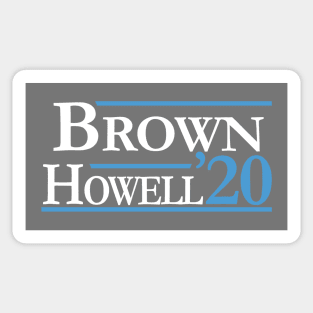 Mac Brown For President Sticker